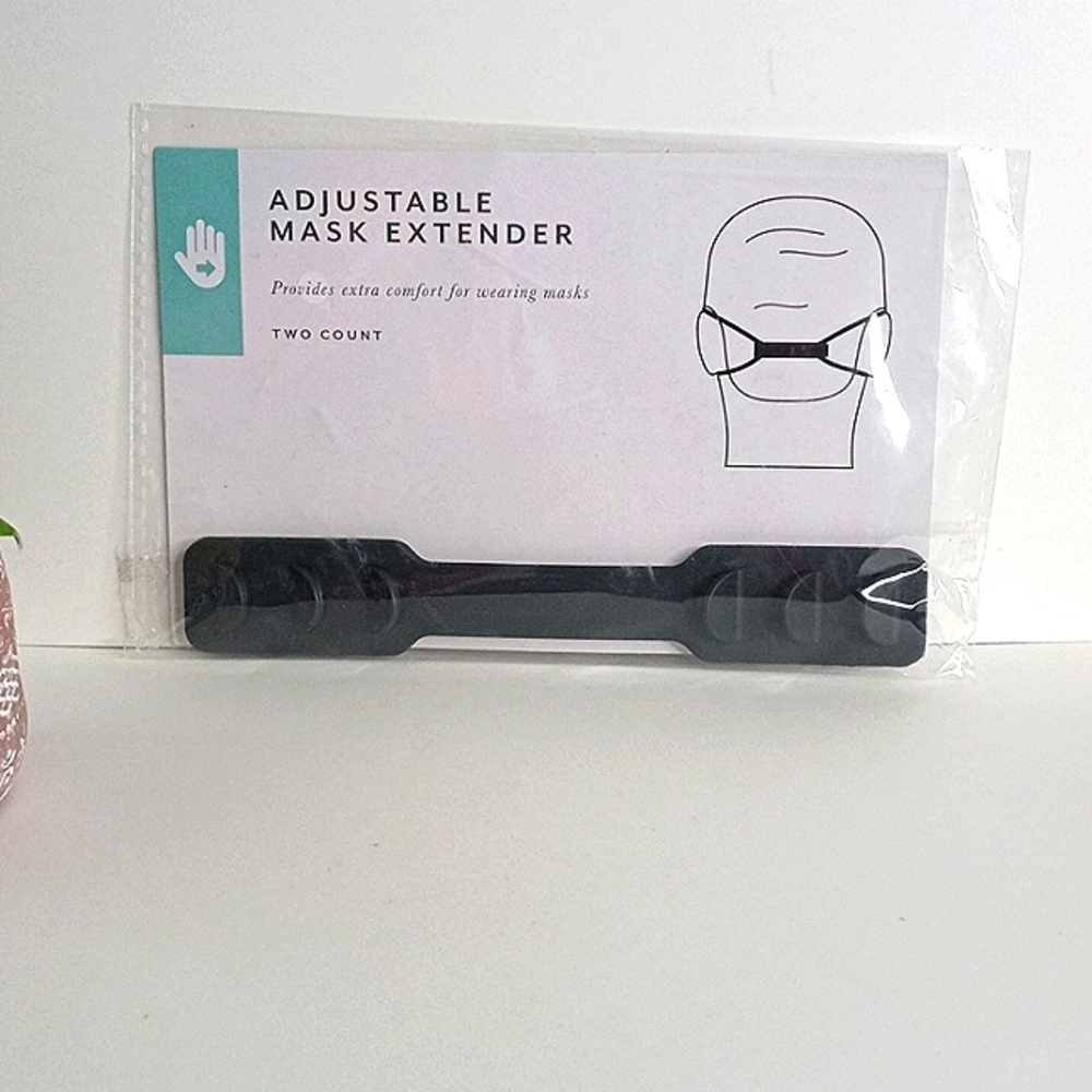 🤩10/$10 Adjustable black mask extender